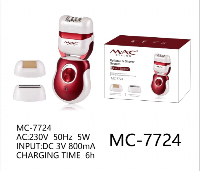 3 In 1 Epilator Shaver And Bikini Trimmer System - Zoom Image 2