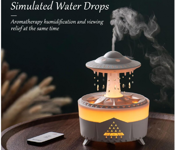 Raindrop Aromatherapy Machine White - Zoom Image 4