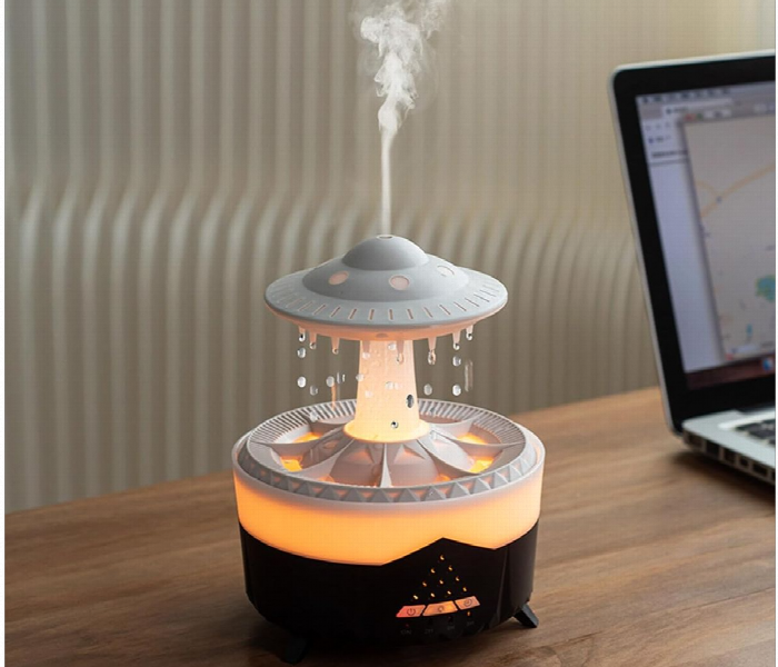 Raindrop Aromatherapy Machine White - Zoom Image 3