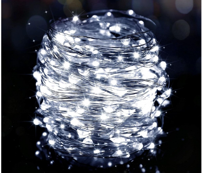 Remote Controlled Led Curtain Lights White - Zoom Image 4