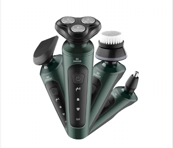 9D Shaver  Contour Detect Electric Rotary Shaver For Men - Zoom Image 1