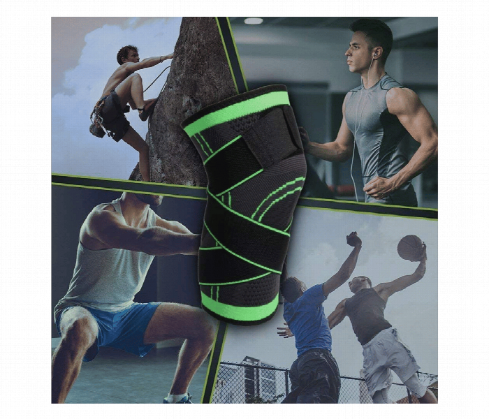 3D Compression Knee Support Sleeve - Zoom Image 3