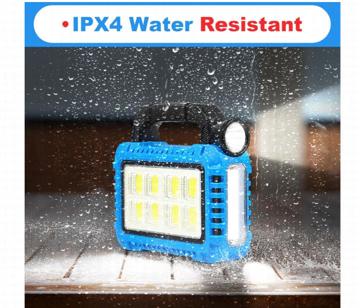 Hurry Bolt Solar Multifunctional Lamp Blue - Zoom Image 5