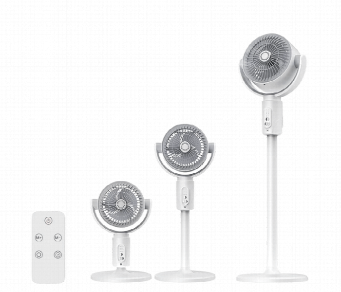 F1 Usb Rechargeable Remote Control Fan - Zoom Image 1