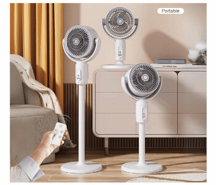 F1 Usb Rechargeable Remote Control Fan - Zoom Image 2