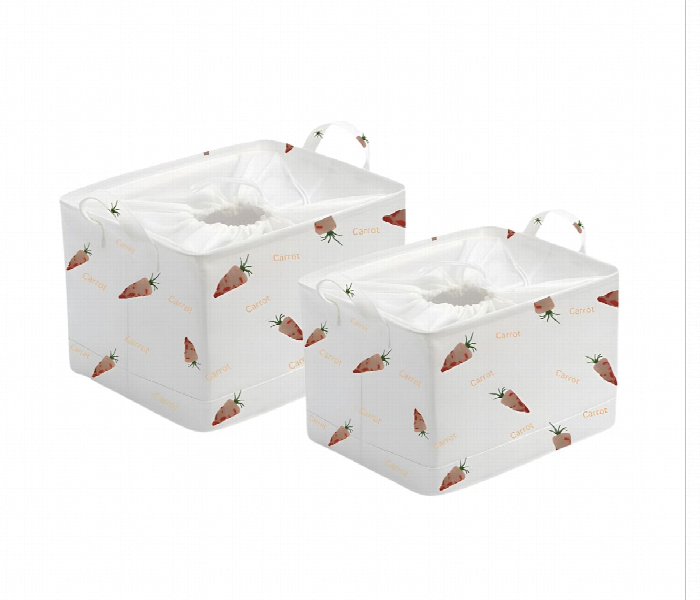 Dirty Clothes Storage Fabric Folding Loundry Basket - Zoom Image 1