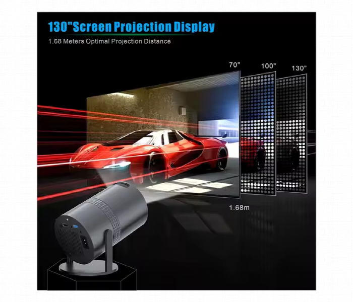 Rechargeable Ultra Hd Led Source Projector - Zoom Image 3