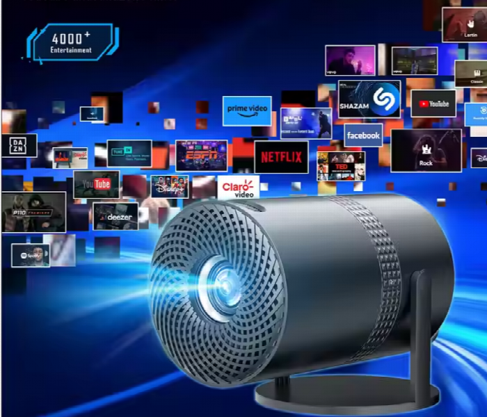 Rechargeable Ultra Hd Led Source Projector - Zoom Image 4