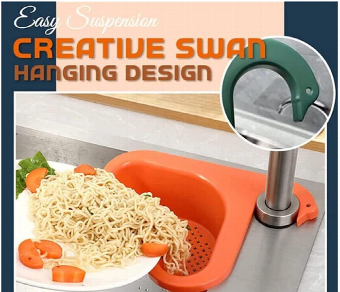 Kitchen Sink Drain Basket Multifunctional Hanging Strainer - Zoom Image 5
