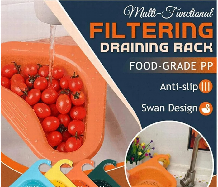Kitchen Sink Drain Basket Multifunctional Hanging Strainer - Zoom Image 3