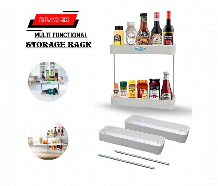 2 Layer Multi Functional Storage Rack - Zoom Image 1