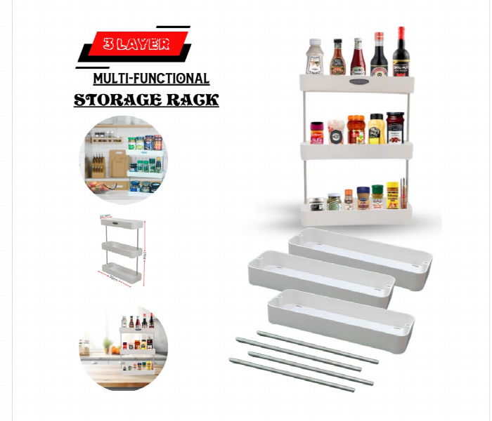 3 Layer Multi Functional Storage Rack - Zoom Image 1