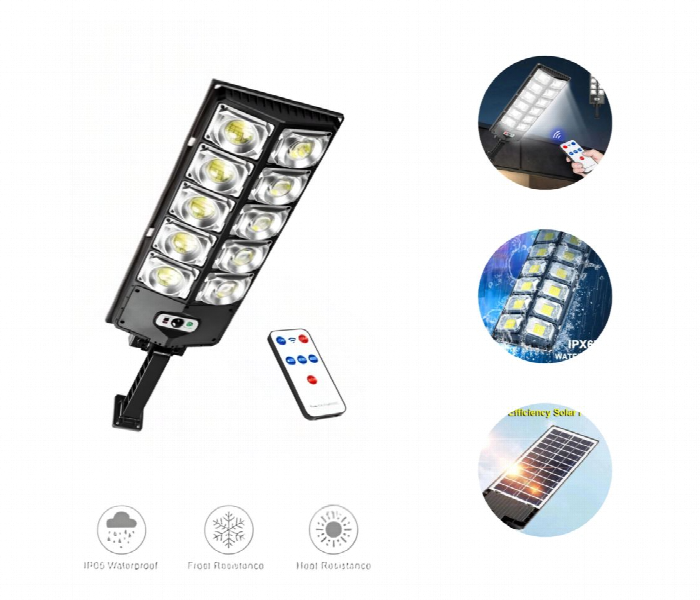 Solar Induction Street Lamp With Remote Control And High Power Led Light W789B 5 - Zoom Image 1