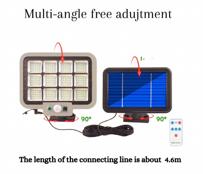 Solar Sensor Light Hs 8022 Cob C - Zoom Image 4