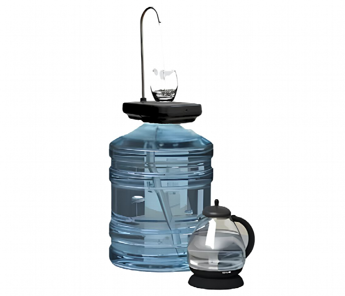 Electric Drinking Water Bottle Dispenser With Water Pump Black - Zoom Image 3