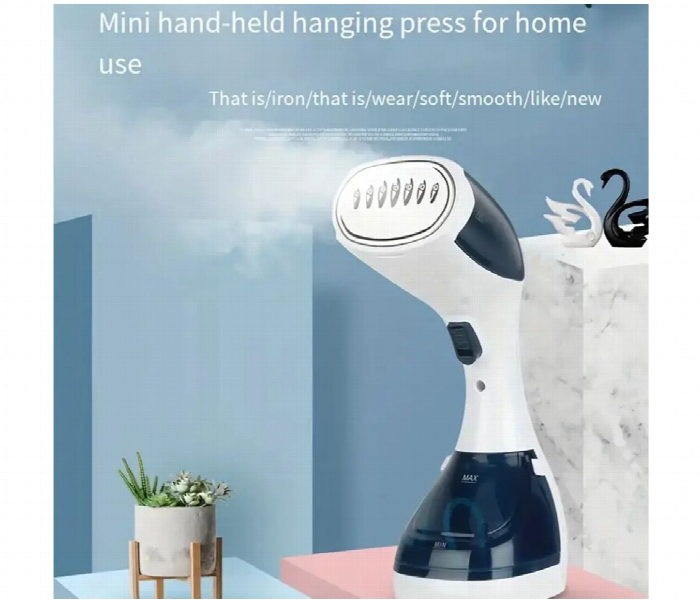 Handheld Garment Steamer 1100W  Blue Handheld Clothing Steamer - Zoom Image 2