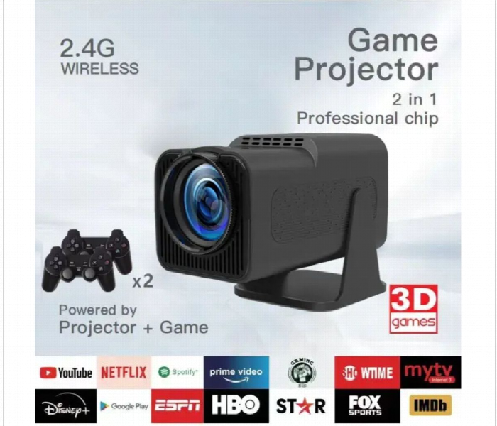 Ultra Hd Projector Plus Game 1080P Full Hd - Zoom Image 2