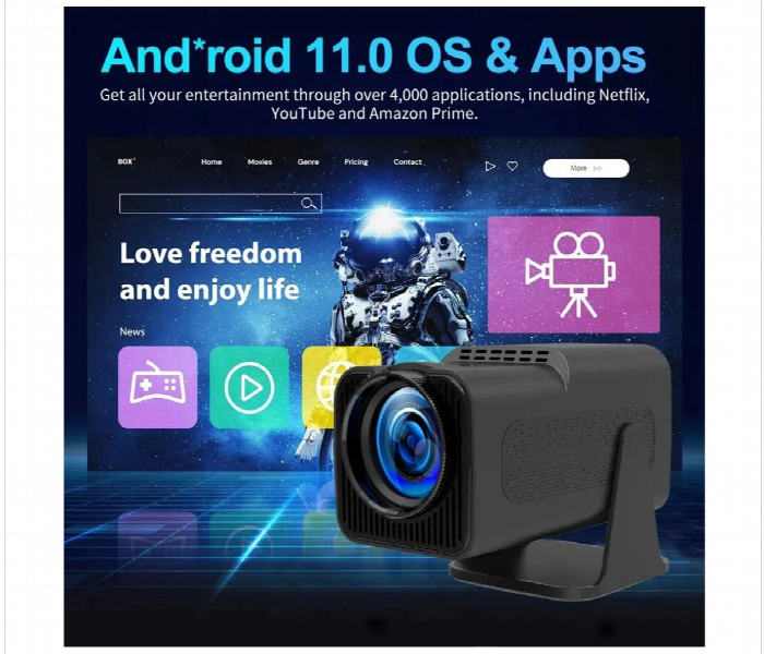 Ultra Hd Projector Plus Game 1080P Full Hd - Zoom Image 3