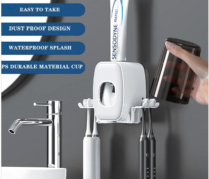 Wall Mounted Toothbrush Holder - Zoom Image 5