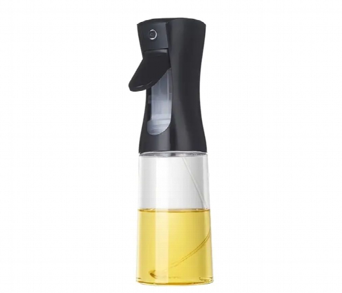 Oil Sprayer Bottle Refillable Glass Bottle For Cooking Black - Zoom Image 1