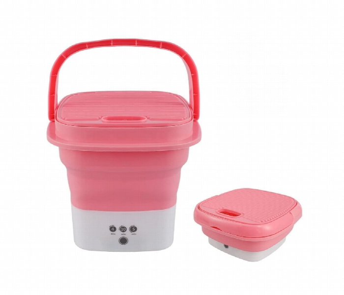 Portable Mini Washing Machine  Pink - Zoom Image 4