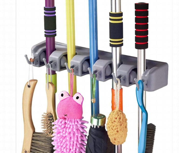 Mop And Broom Tool Holder Organizer - Zoom Image 4