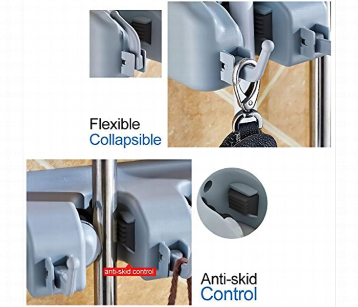 Mop And Broom Tool Holder Organizer - Zoom Image 3