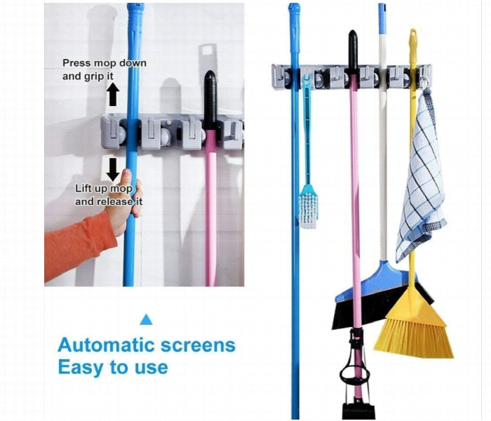 Mop And Broom Tool Holder Organizer - Zoom Image 5
