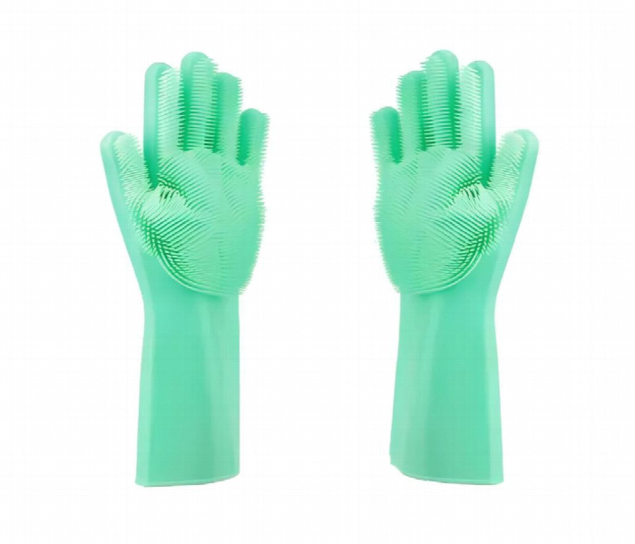 Multi Functional Silicone Glover  Green - Zoom Image 1