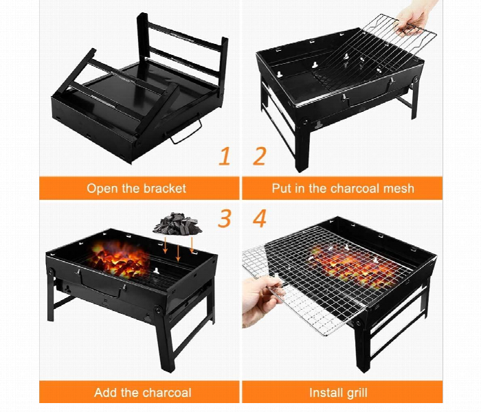 Portable Charcoal Barbeque Grill - Zoom Image 4