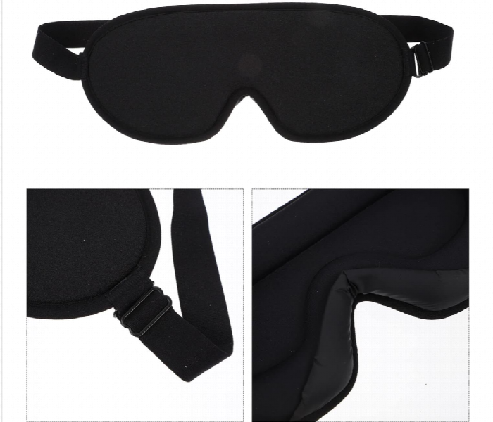 Light Blocking Sleep  3D Contoured Eye Mask - Zoom Image 3