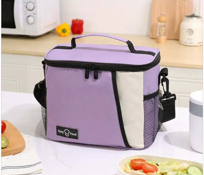 Tiffin Bag Purple Leakproof And High Capacity Excellent Quality And Leakproof Protection - Zoom Image 2