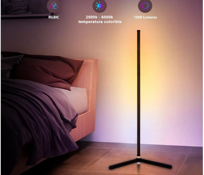 Rgb Adjustable Smart Led Floor Lamp - Zoom Image 5