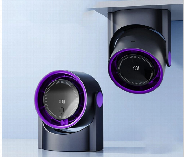 Circulating Fan Sleek Design Bladeless Fan 100 Speeds - Zoom Image 4