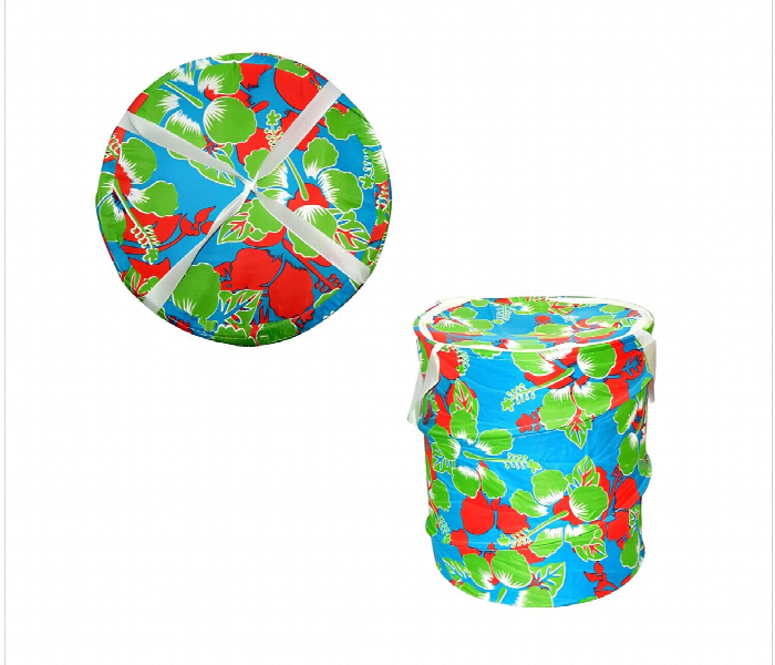 Spacious Square Cotton Laundry Basket Small - Zoom Image 3