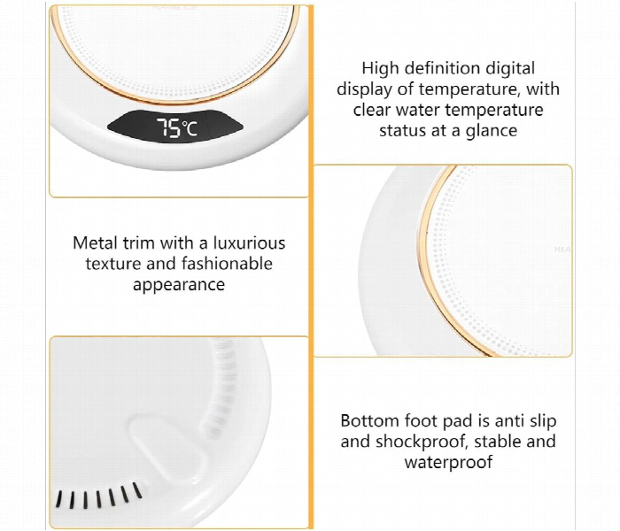 Smart Constant Warm Coaster M 308 White - Zoom Image 3