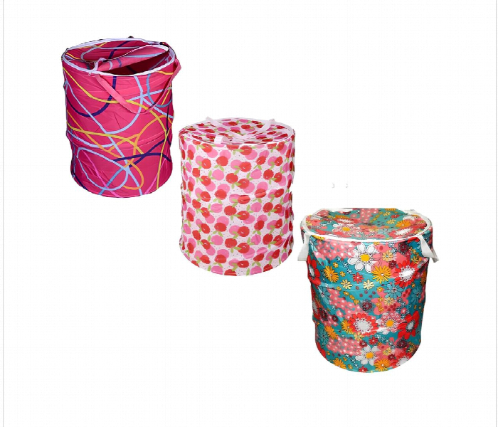 Spacious Square Cotton Laundry Basket Big - Zoom Image 2