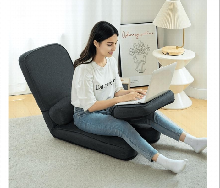 Folding Lazy Sofa Adjustable Bed And Chair - Zoom Image 2