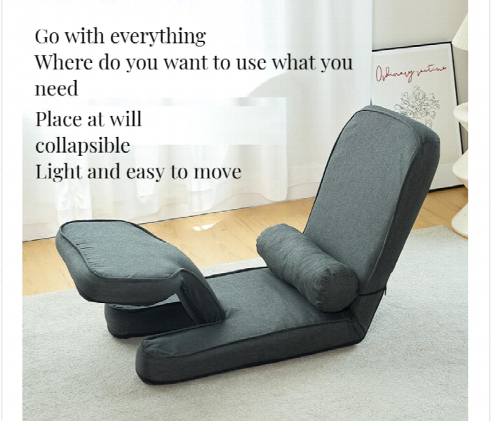 Folding Lazy Sofa Adjustable Bed And Chair - Zoom Image 3