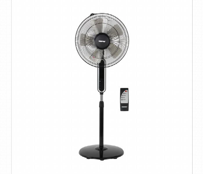 Geepas 16 Stand Fan With Remote Control Gf21112Y - Zoom Image 1