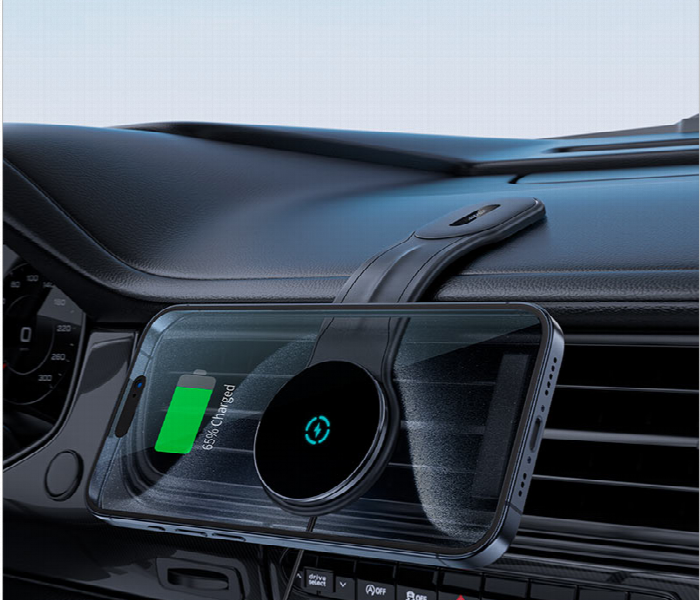 Car Phone Holder With 15W Wireless Charger - Zoom Image 4