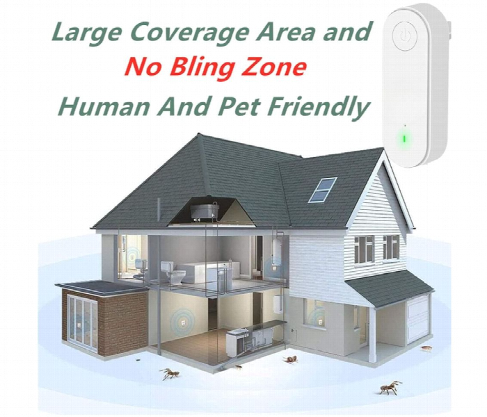 Ultrasonic Mosquito Repellent White - Zoom Image 5