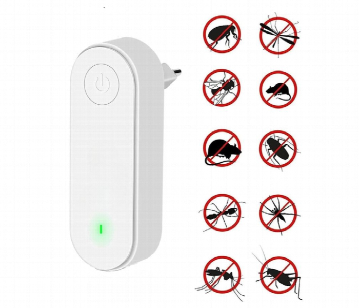 Ultrasonic Mosquito Repellent White - Zoom Image 4