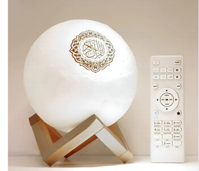 Moon Lamp Quran Speaker With Remoter - Zoom Image 2