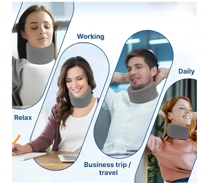 Foam Cervical Collar Posture Neck Support  Blue - Zoom Image 5