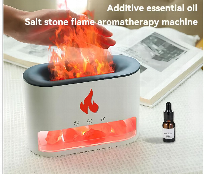Aroma Flame Diffuser And Humidifier White - Zoom Image 3
