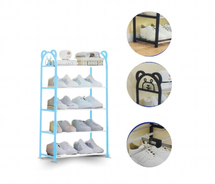 Simple Cartoon Shoe Rack Easy Assembly - Zoom Image 2