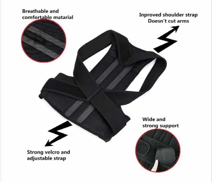 Posture Corrector Back Brace For Instant Pain Relief And Comfort - Zoom Image 4