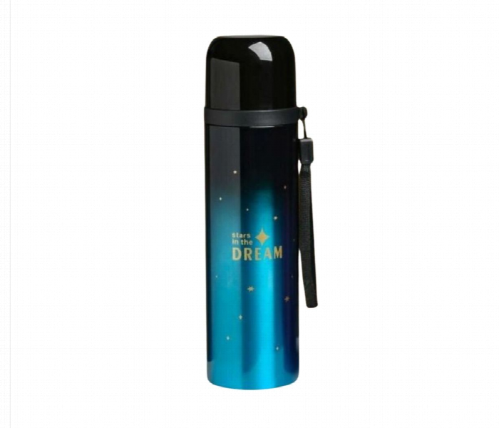 Stainless Steel Flask 500Ml Blue Or Black - Zoom Image 1