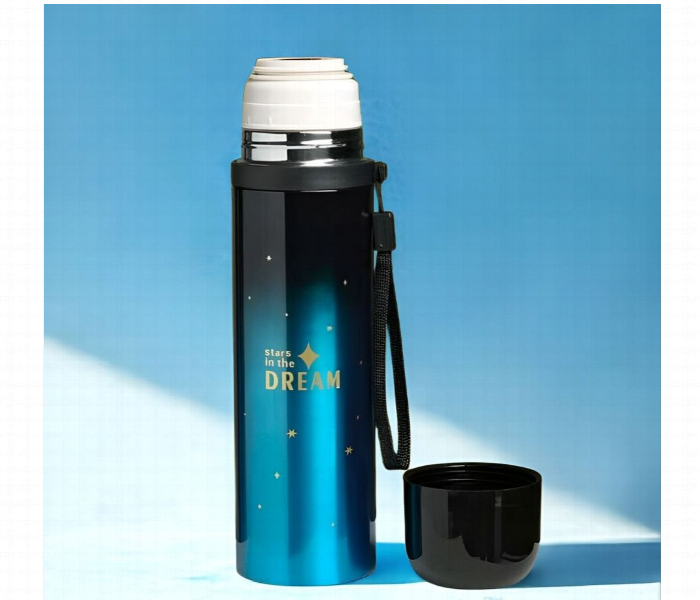 Stainless Steel Flask 500Ml Blue Or Black - Zoom Image 2
